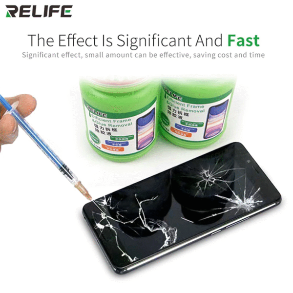 Relife RL-518A Universal Liquid for Remove Frame Disassembling Bracket Stent Glue Liquid for Iphone Huawei, Samsung - Image 2