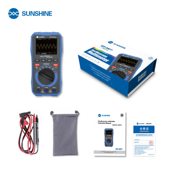 Sunshine Dt-24 Pro Oscilloscope Multimeter - Image 2