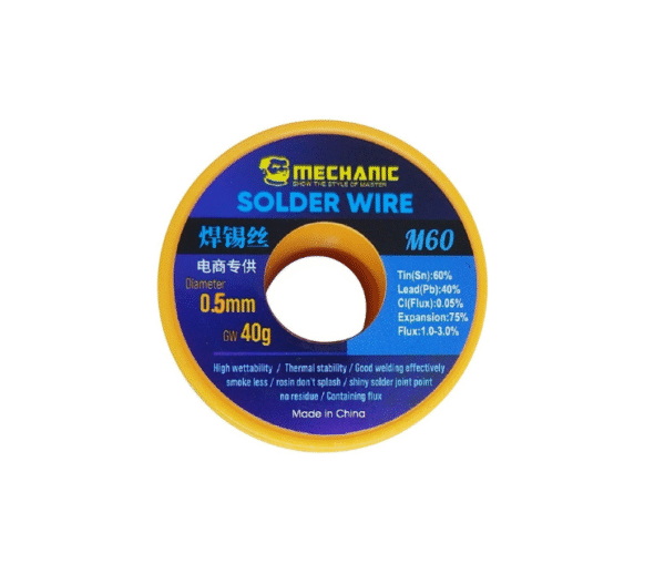 Mechanic M60 40G 0.5mm Solder Wire - Image 3
