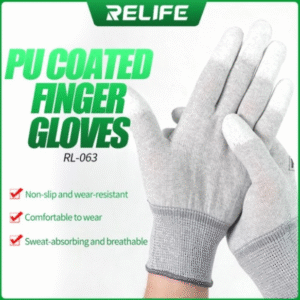 relife rl 063 anti static finger coated gloves