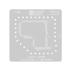 Amaoe 1+10p Stencil for 1+ 10pro Middle Layer Motherboard Reballing