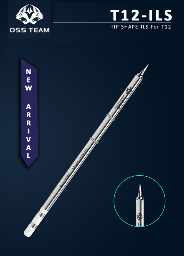 Oss Team T12-ILS Blue Paking Iron Bit