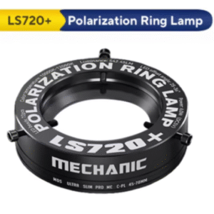 Mechanic LS720 Plus 72-LED Dual Polarization Adjustable Microscope Ring Light for Most Microscope