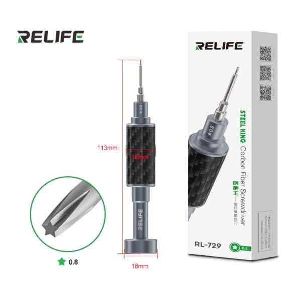 Relife RL-729 *0.8 Screwdriver