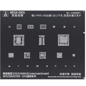 Mega-Idea BZ-11 Black Stencil