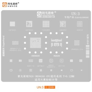 Amaoe UN-3 Stencil For T820 UMS9620S CPU