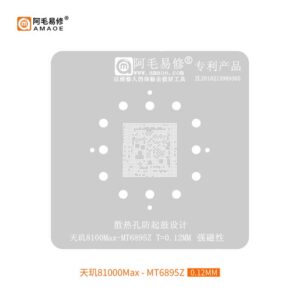 Amaoe MT6895Z-8100 Max CPU Stencil