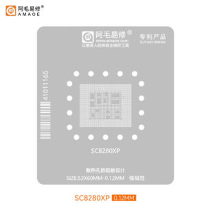 Amaoe Sc8280xp 52*60mm 0.12mm Stencil