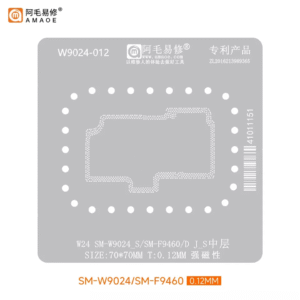 Amaoe W9024-012 Stencil for Sam W9024S Sam F9460D Middle Layer Motherboard Reballing