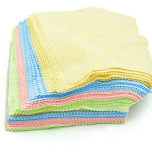 multi colour cleaning cloth
