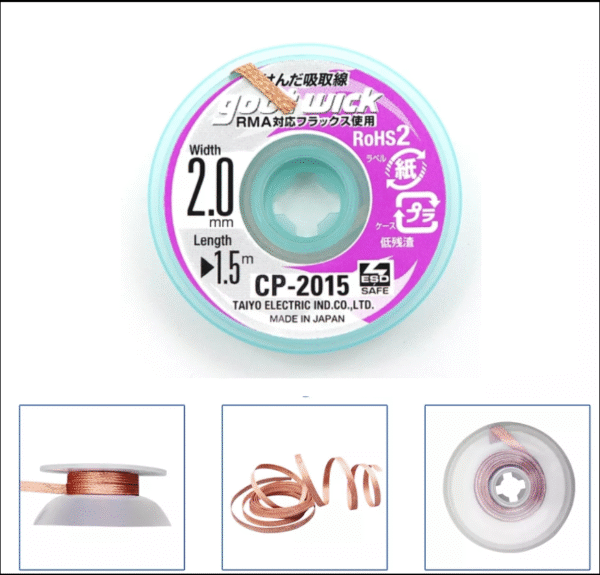 goot wick cp 2015 desoldering remover original