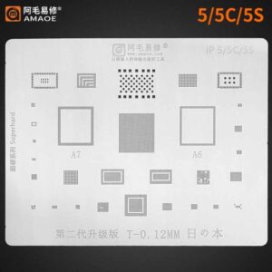 Amaoe U-IP1 IP5-A6/A7 for IP5/5C/5S Stencil