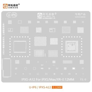 Amaoe ipxs-a12 for ipxs/max/xr stencil