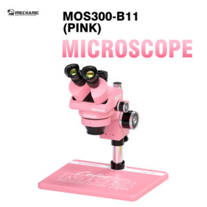 Mechanic Mos300-B11 Microscope (Pink)