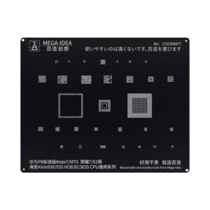 MEGA-IDEA BZ-02 BLACK STENCIL FOR HONOR/HUAWEI