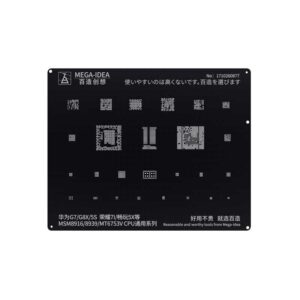 MEGA-IDEA BZ-03 BLACK STENCIL FOR HONOR/HUAWEI