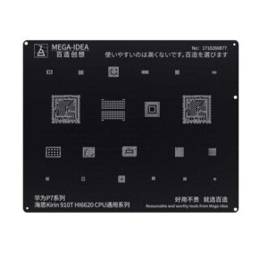 MEGA-IDEA BZ-06 BLACK STENCIL FOR HONOR/HUAWEI