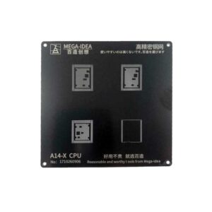 MEGA-IDEA BZ-34 BLACK STENCIL FOR IPHONE A14 CPU