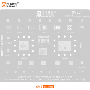 Amaoe Ov-7 Stencil for Oppo/vivo