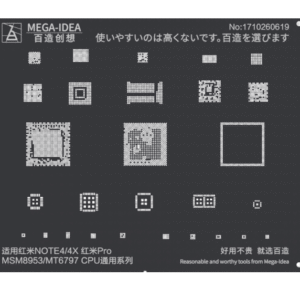 MEGA-IDEA QL-11 BLACK STENCIL FOR REDMI