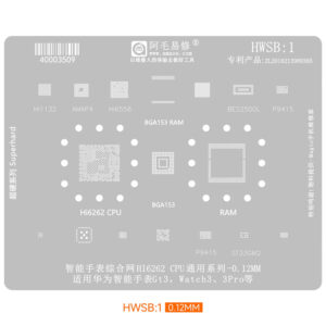 Amaoe Hwsb-1 Hi6262 Cpu Stencil