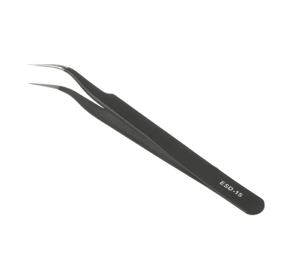 esd 15 antistatic bend tweezer