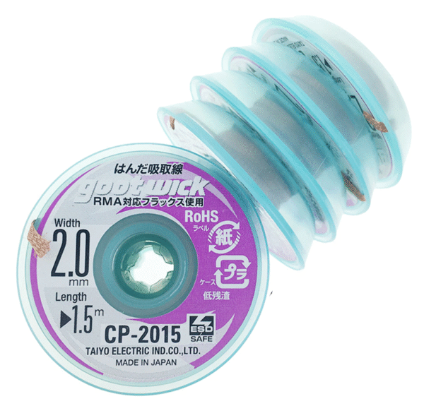 goot wick cp 2015 desoldering remover original
