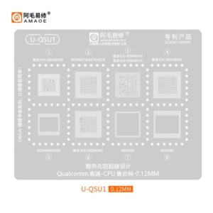 Amaoe U-QSU1 Stencil for Qualcomm Cpu & Ram