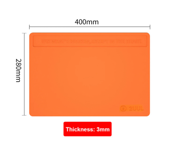 2uul ST85 Silicone Pad Orange - Image 3